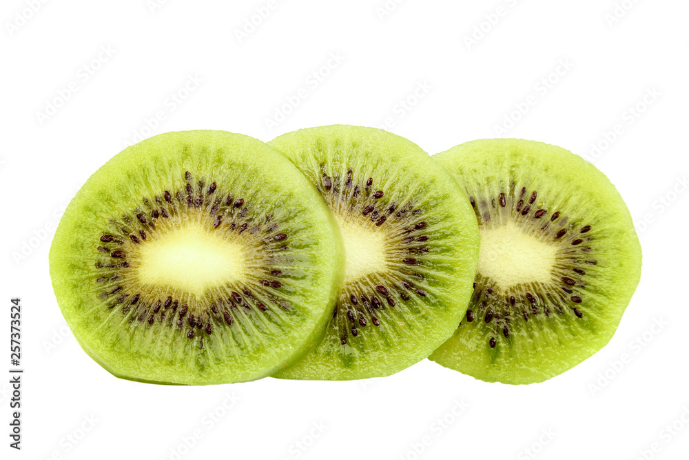 Fototapeta premium Kiwi fruit isolated on a white background