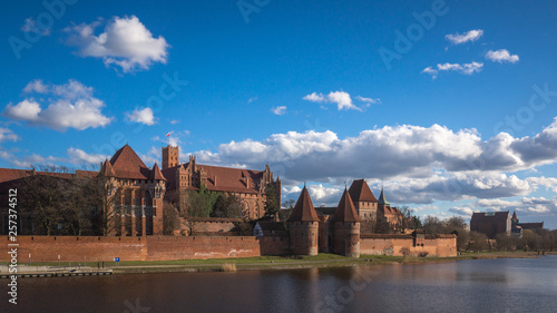 Teutonic castle in Malbork, Pomorskie, Poland