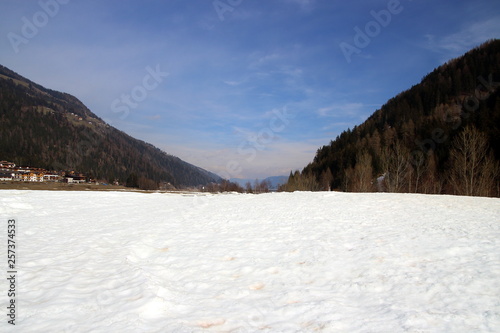 Landschaft-Panorama-Winter 