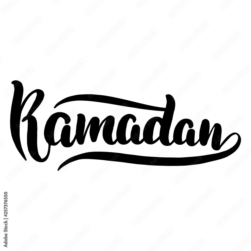 brush lettering Ramadan brush lettering Ramadan