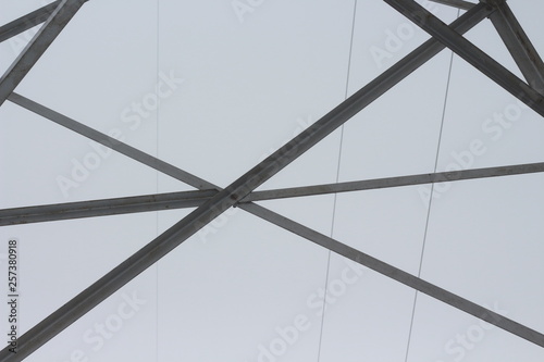 electric pole close up