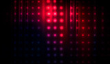 Light diode panel. Neon blue light, abstract background. light spotlights. 3d illustration