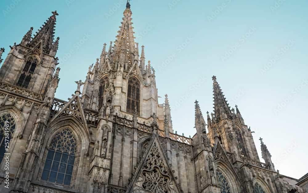 Barcelona Cathedral, Saint Eulalia Exterior Details