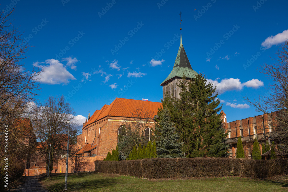 Church of John the Baptist in Malbork, Pomorskie, Poland