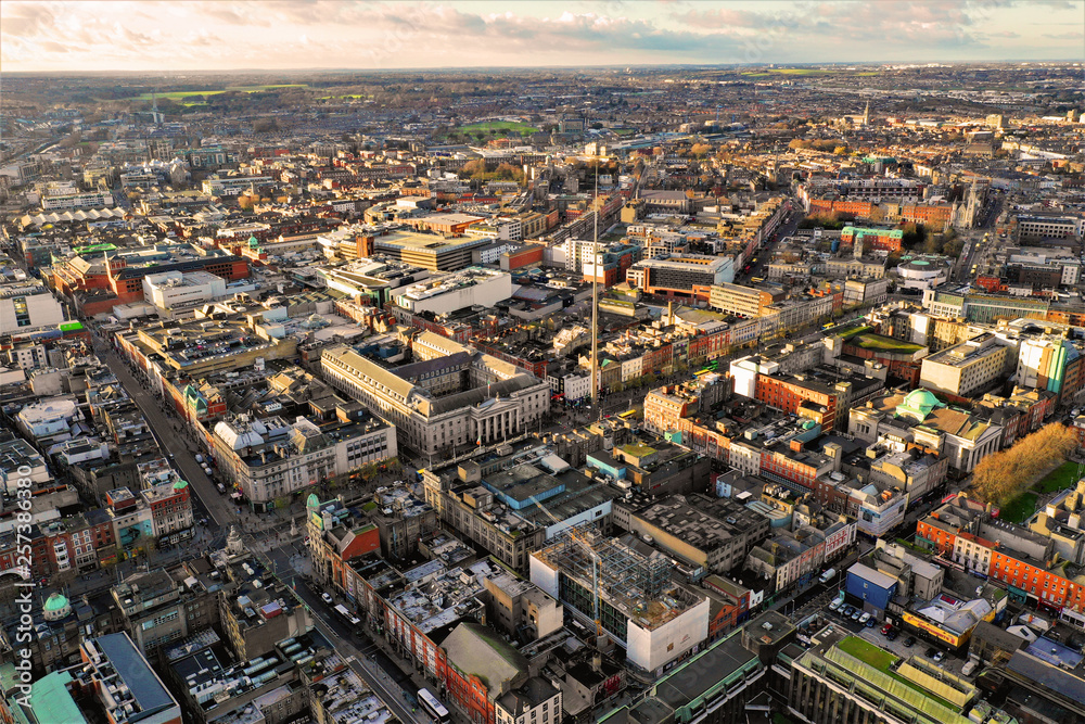 Luftbilder von Dublin - Irlands Hauptstadt Dublin aus der Luft fotografiert Luftbilder von Dublin - Irlands Hauptstadt Dublin aus der Luft fotografiert