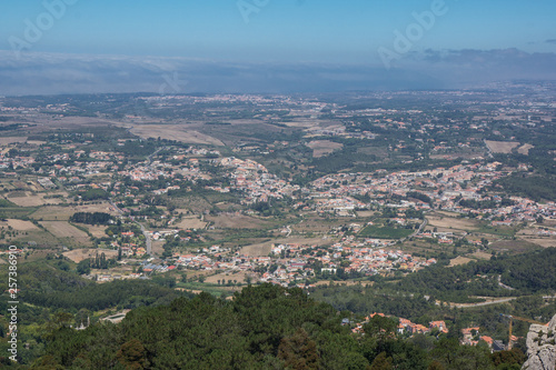 sight over sintra from national palace da pena © Horner
