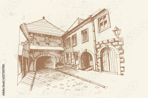 Vector sketch of Old Fortre...