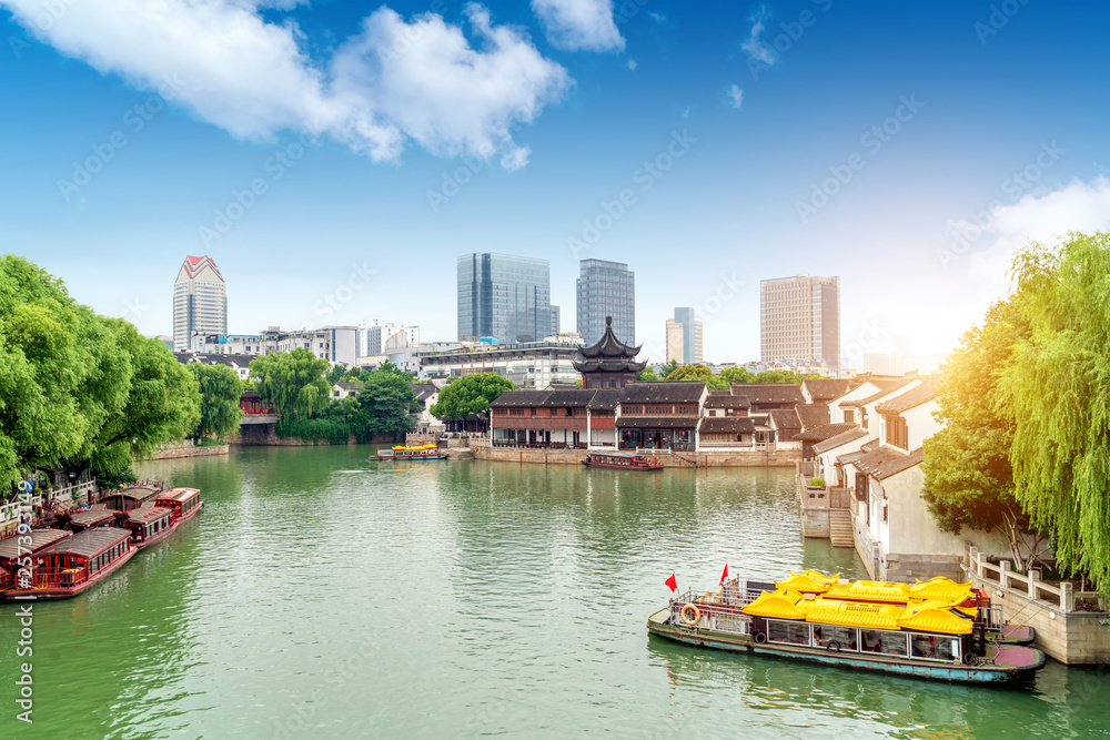 Fototapeta premium Jiangsu Zhouzhuang Landscape