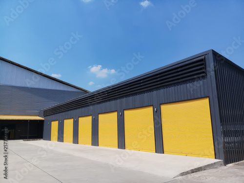exterior of warehouse