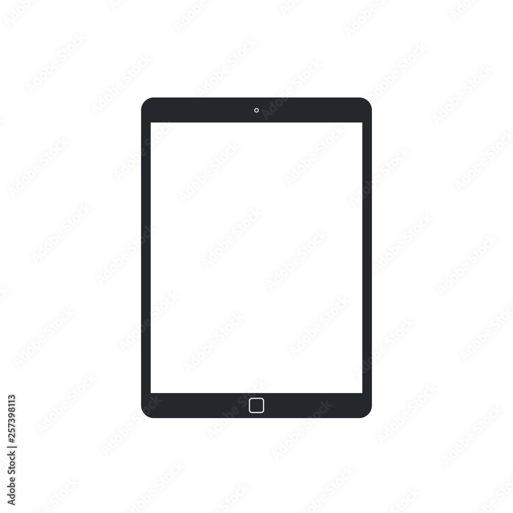Simple tablet pc template Simple tablet pc template