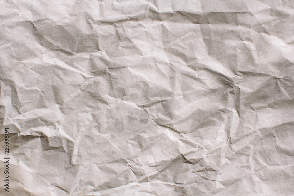 White Texture Background. Crumpled paper. White Texture Background. Crumpled paper.