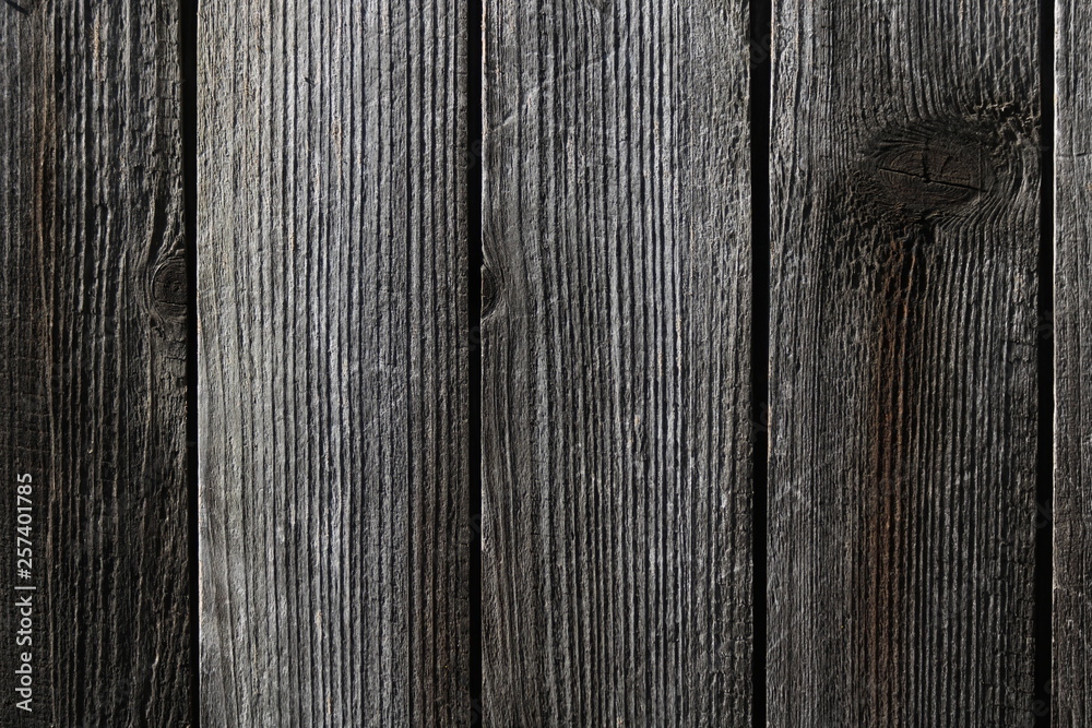 Rustic Old Dark Monochrome Woodgrain Fence Boards Abstract Background - Rustic Old Dark Monochrome Woodgrain Fence Boards Abstract Background -