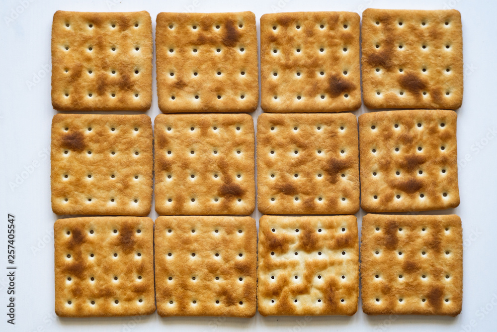 galettes isolated on white background galettes isolated on white background