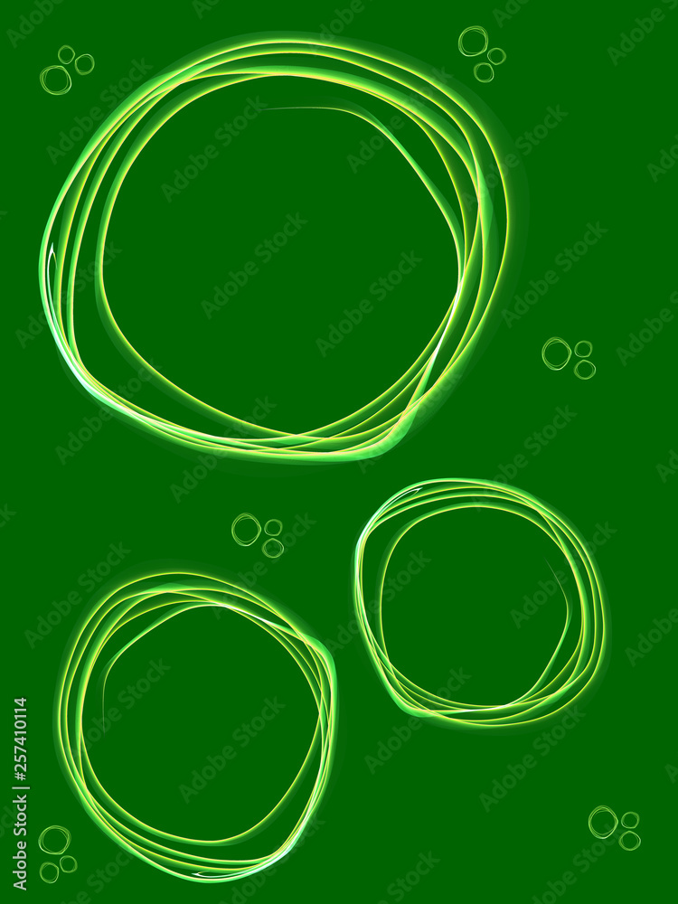 Creative flame wave hand sketch abstract bubble Creative flame wave hand sketch abstract bubble