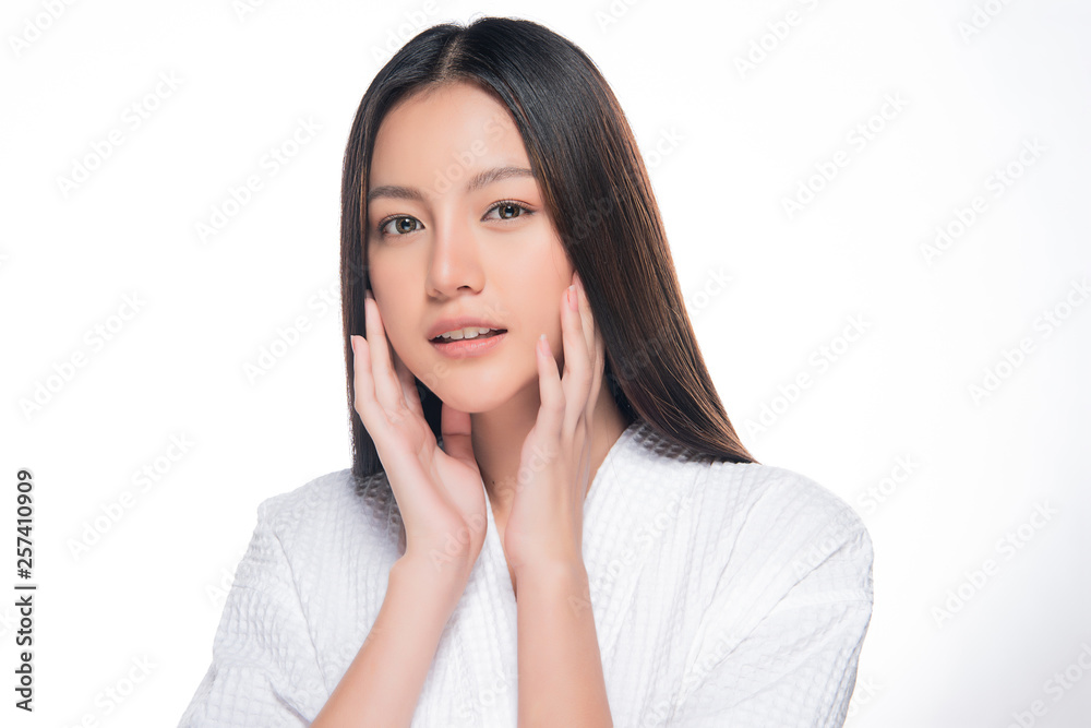 Beautiful Young asian Woman with Clean Fresh Skin Beautiful Young asian Woman with Clean Fresh Skin