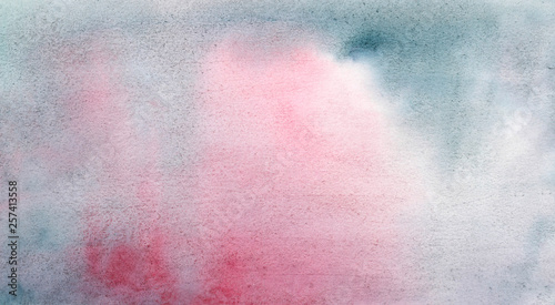 Hand painted watercolor abstract background