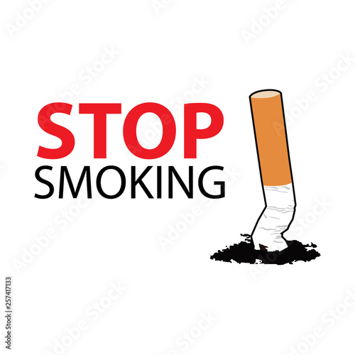 stop smoking turn off cigarrete tobacco