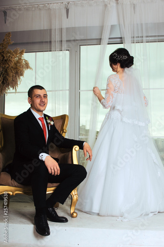 Fotografi wedding photoshoot in the Studio
