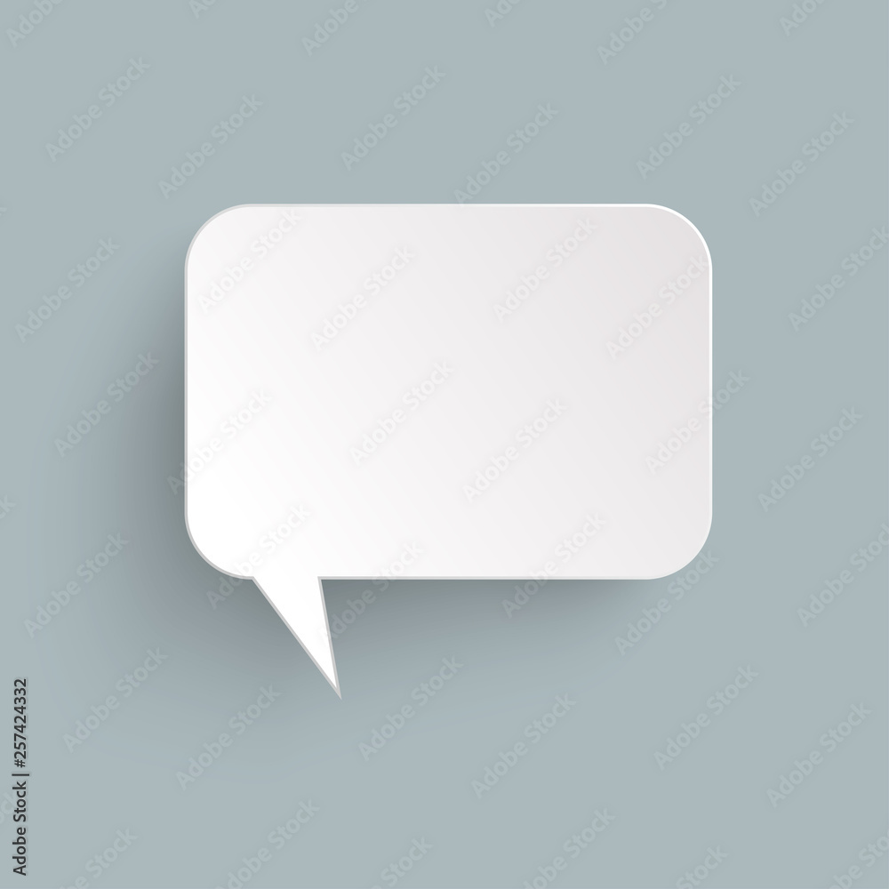 sticker speech bubble with shadow sticker speech bubble with shadow