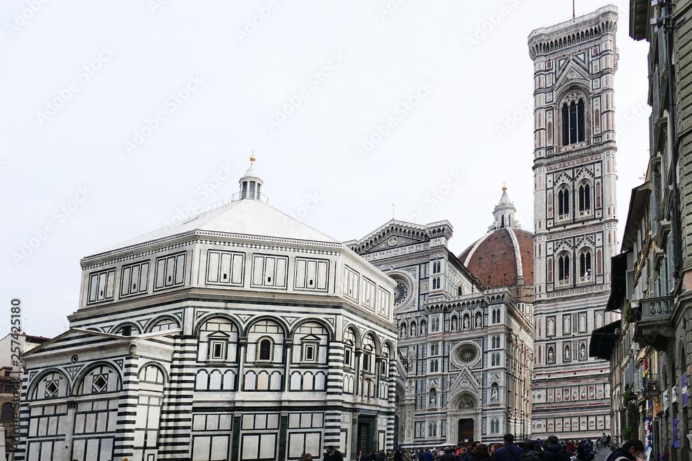 Duomo square, Florence, Italy