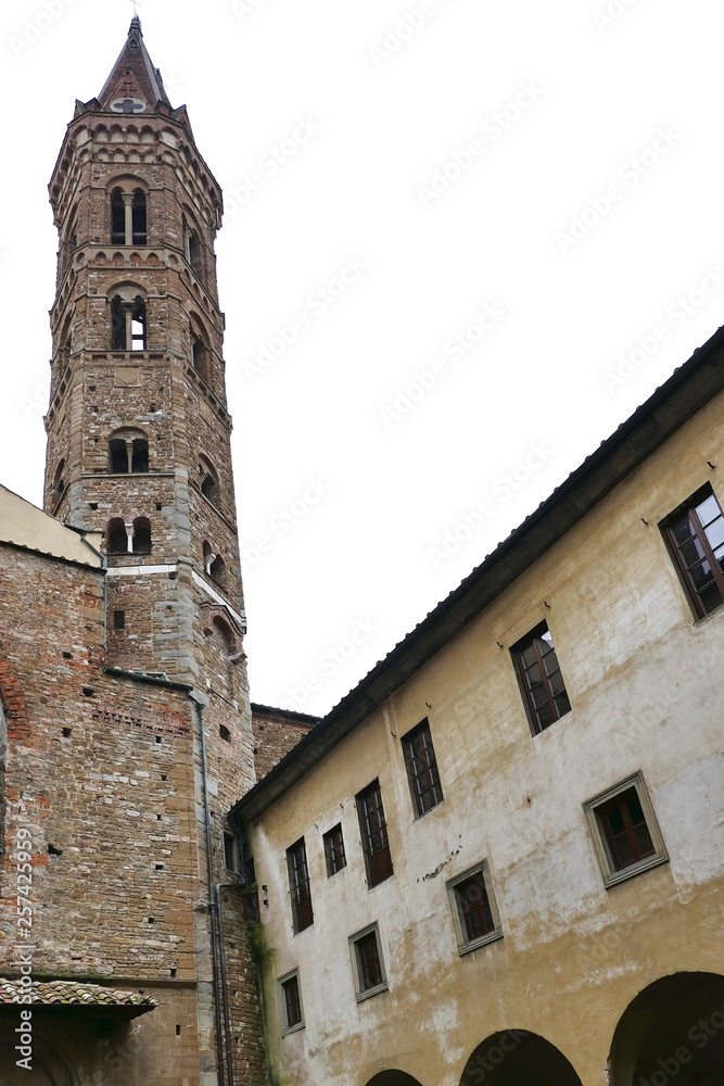 Bell tower of Badia Fiorentina, Florence, Italy