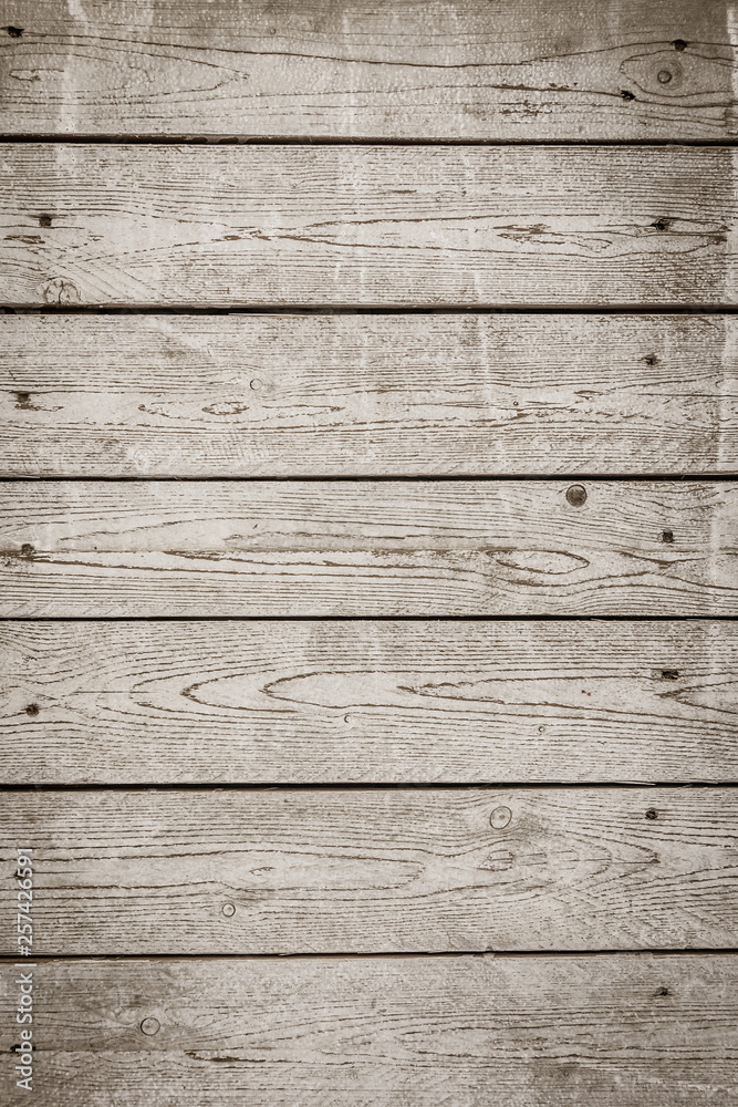 Obraz premium texture of the painted shabby wooden flooring made of boards, grunge background