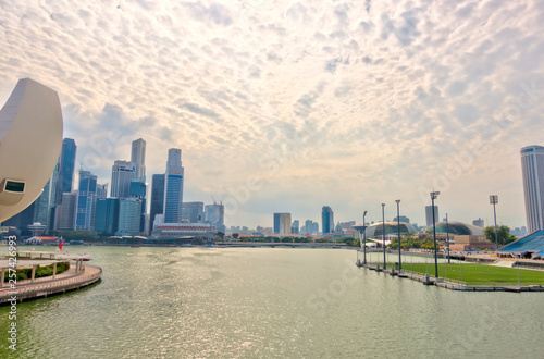 Singapore riverside  HDR image