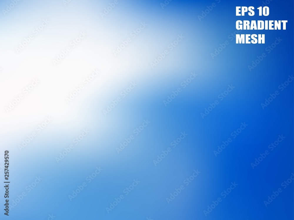 Background gradient blurry mesh abstract in white light and blue sky colors. EPS10. Free editable. Background gradient blurry mesh abstract in white light and blue sky colors. EPS10. Free editable.
