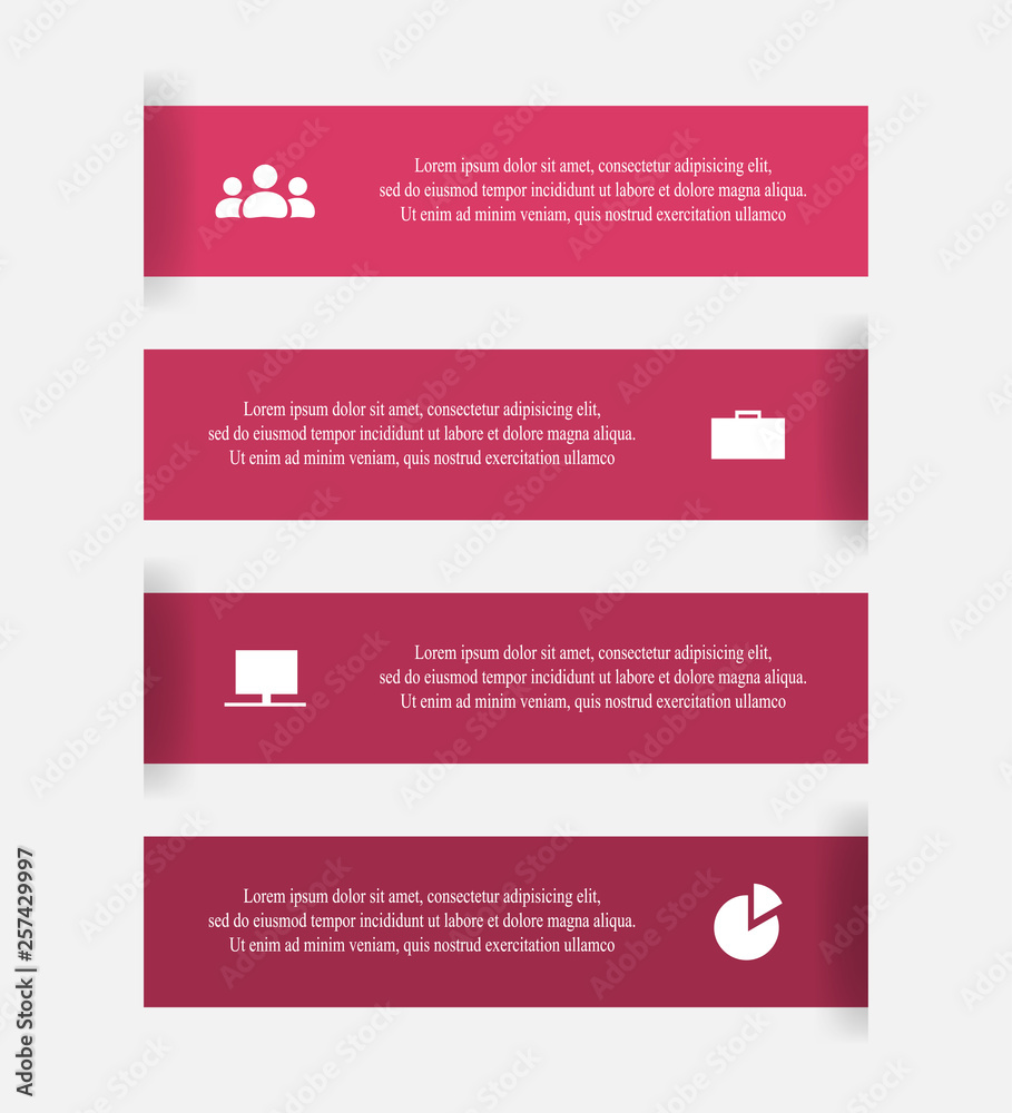 Vector lines arrows infographic. Vector lines arrows infographic.