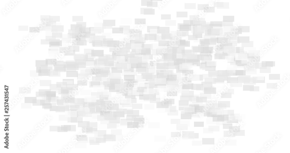 Obraz premium white gradient color rectangle bricks abstract background