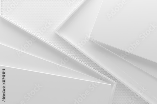 white light 3d graphics background illustration pattern. abstract blank with copy space.
