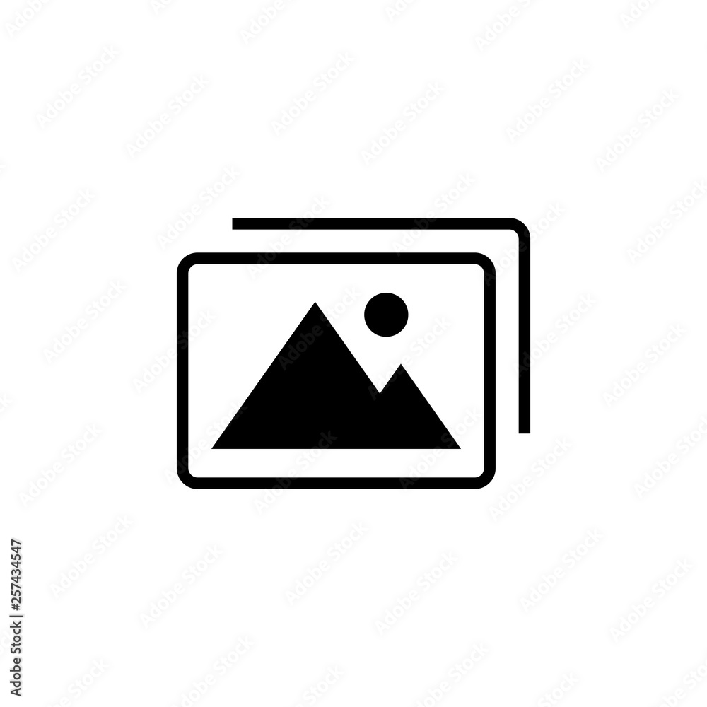 Picture icon vector. photo gallery icon vector Picture icon vector. photo gallery icon vector