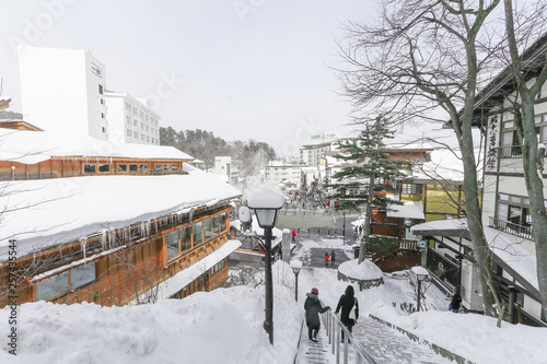 Kusatsu Onsen is a hot spring resort located  in Gunma Prefecture Japan,one of the top three hot springs in Japan along with Arima and Gero onsens.