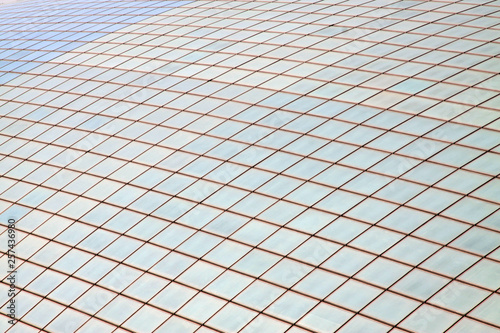 Beijing Capital International Airport T3 terminal parking lot glass roof, China photo