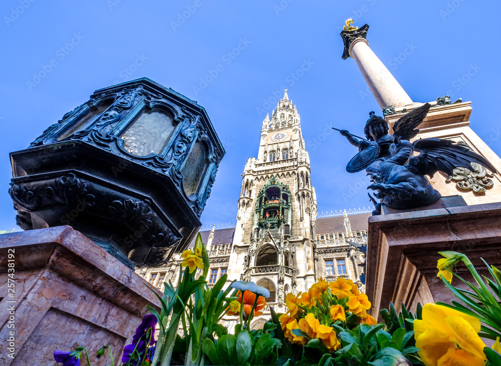 Fototapeta premium new town hall - munich