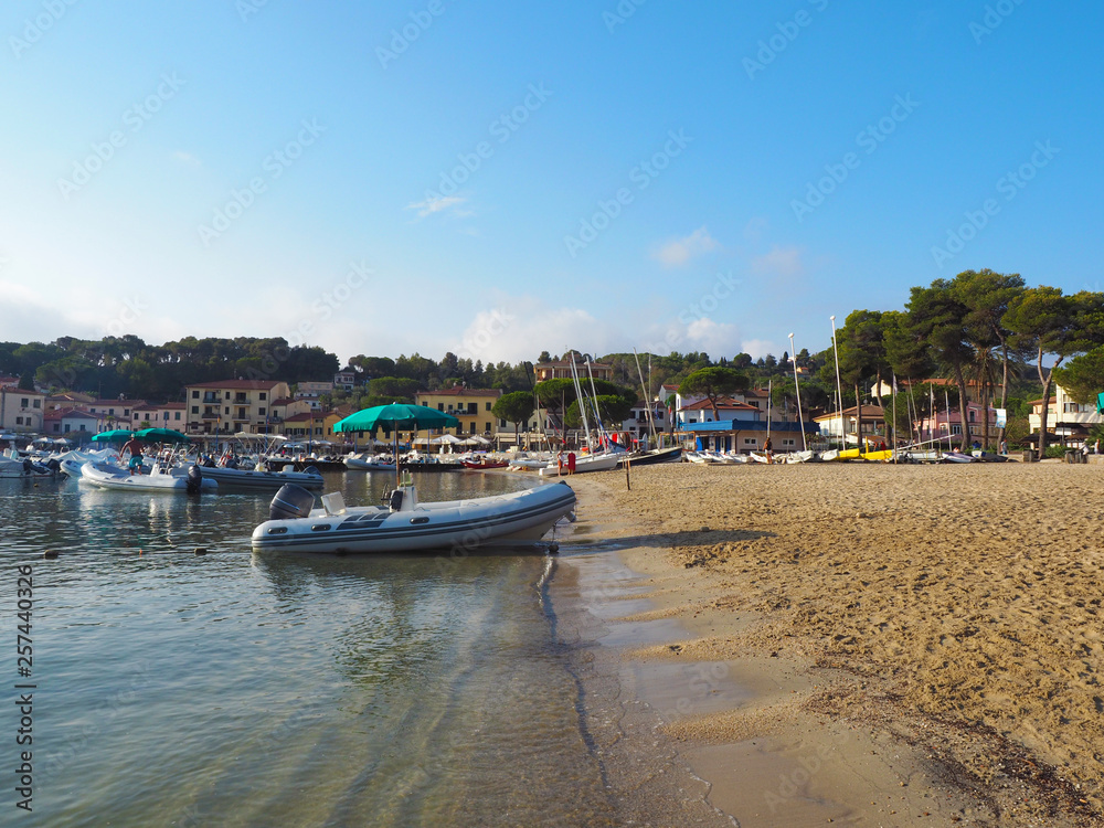 Fototapeta premium Strand in Marina di Campo - Insel Elba