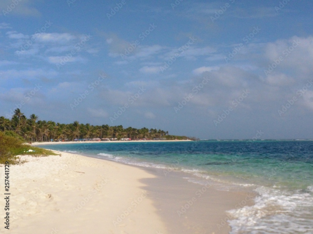 beach and sea