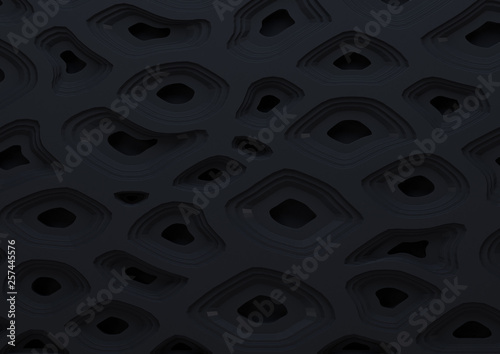 abstract background with an eye like shape