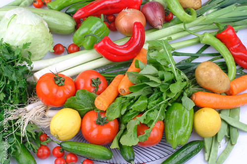 Fresh Healthy Edible Vegetables