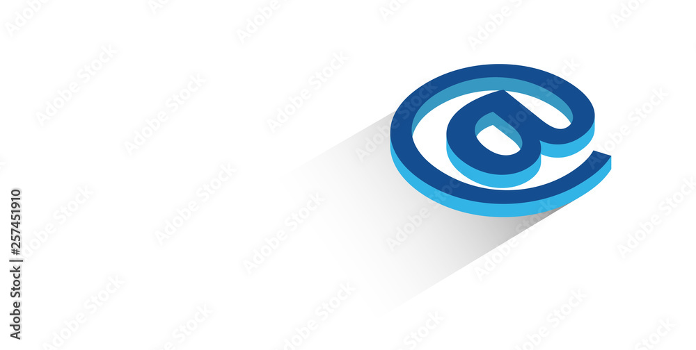 icona, posta, posta elettronica, internet, 3d icona, posta, posta elettronica, internet, 3d