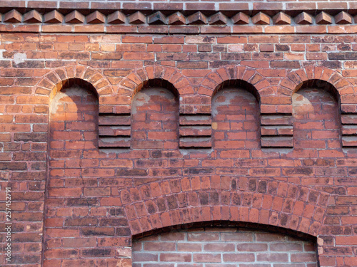 vintage brick wall