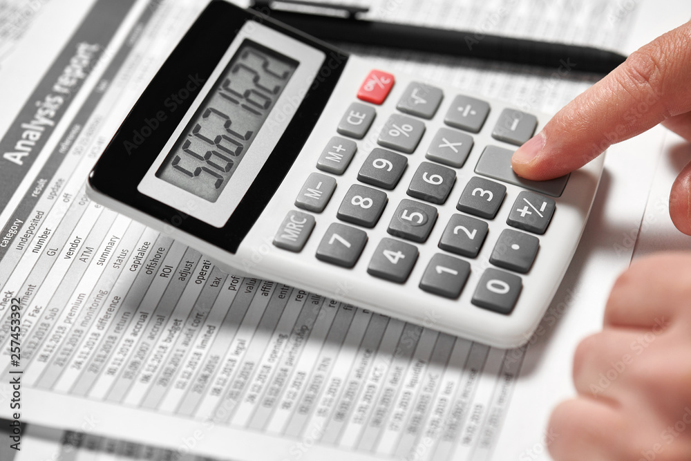 Businessman working and calculating finance. Business financial accounting concept. Closeup hands. Businessman working and calculating finance. Business financial accounting concept. Closeup hands.