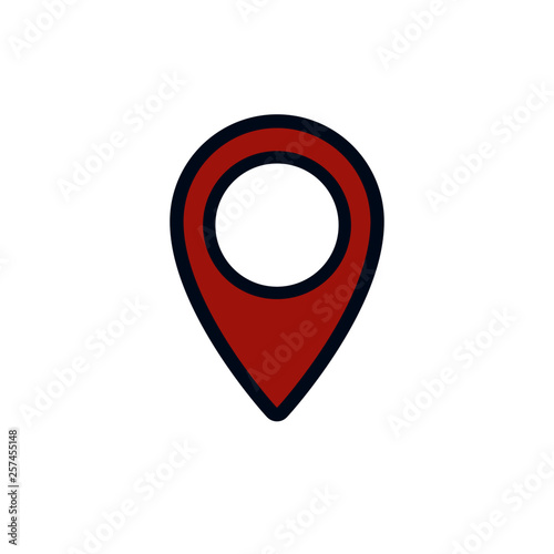 Free Download Map pin icon - GFXLoad
