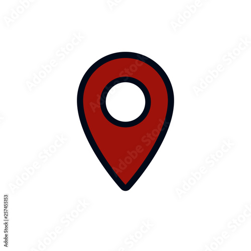 Free Download Map pin icon - GFXLoad