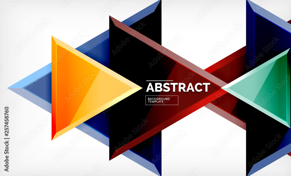 Tech futuristic geometric 3d shapes, minimal abstract background Tech futuristic geometric 3d shapes, minimal abstract background
