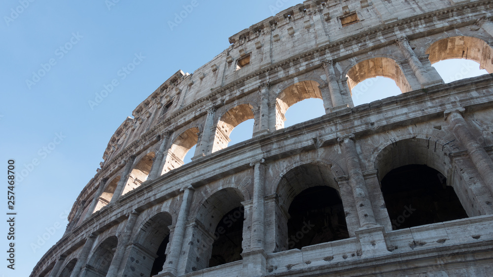 Antique Great Colosseum.