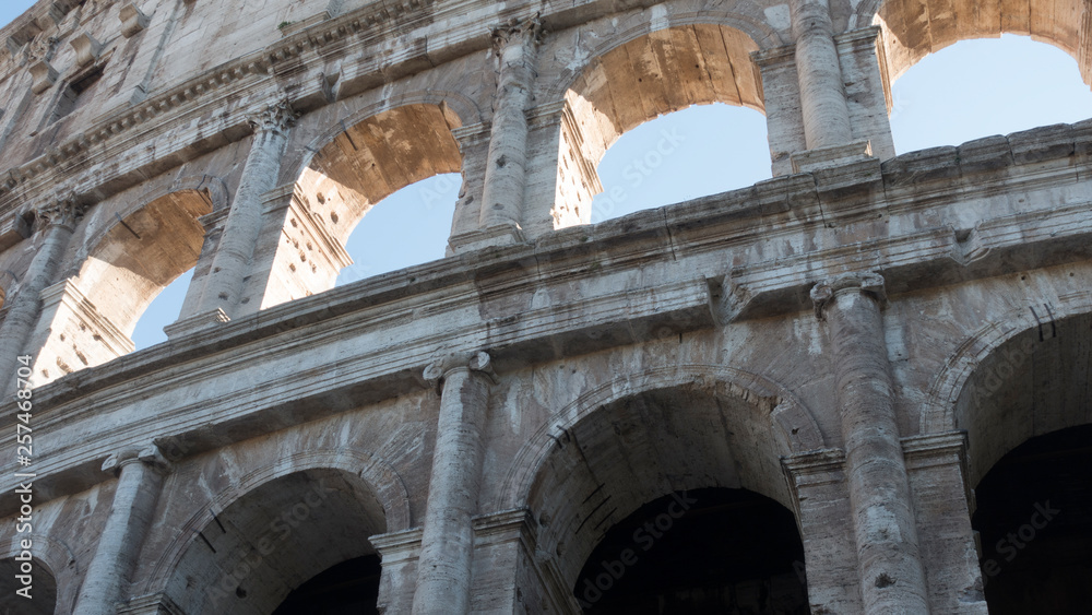 Antique Great Colosseum.