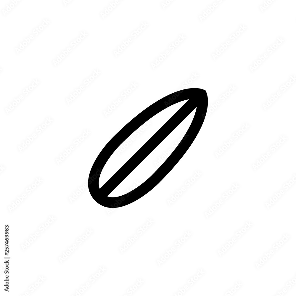 Sunflower seeds icon. Farm sign Sunflower seeds icon. Farm sign