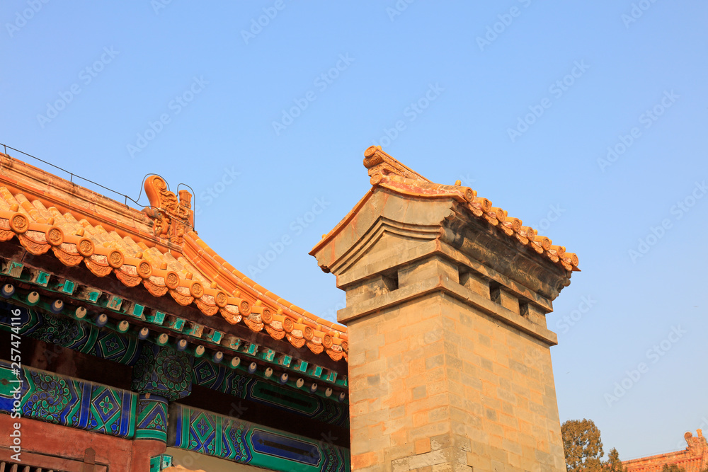 Chinese ancient architecture scenery Chinese ancient architecture scenery