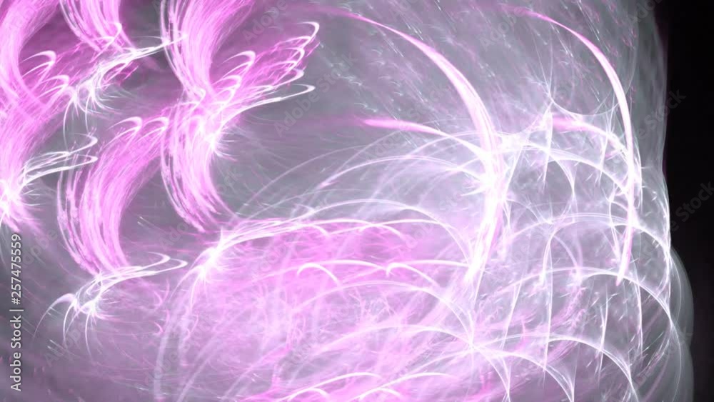 Abstract fractal forms morph and oscillate (Loop) Abstract fractal forms morph and oscillate (Loop)